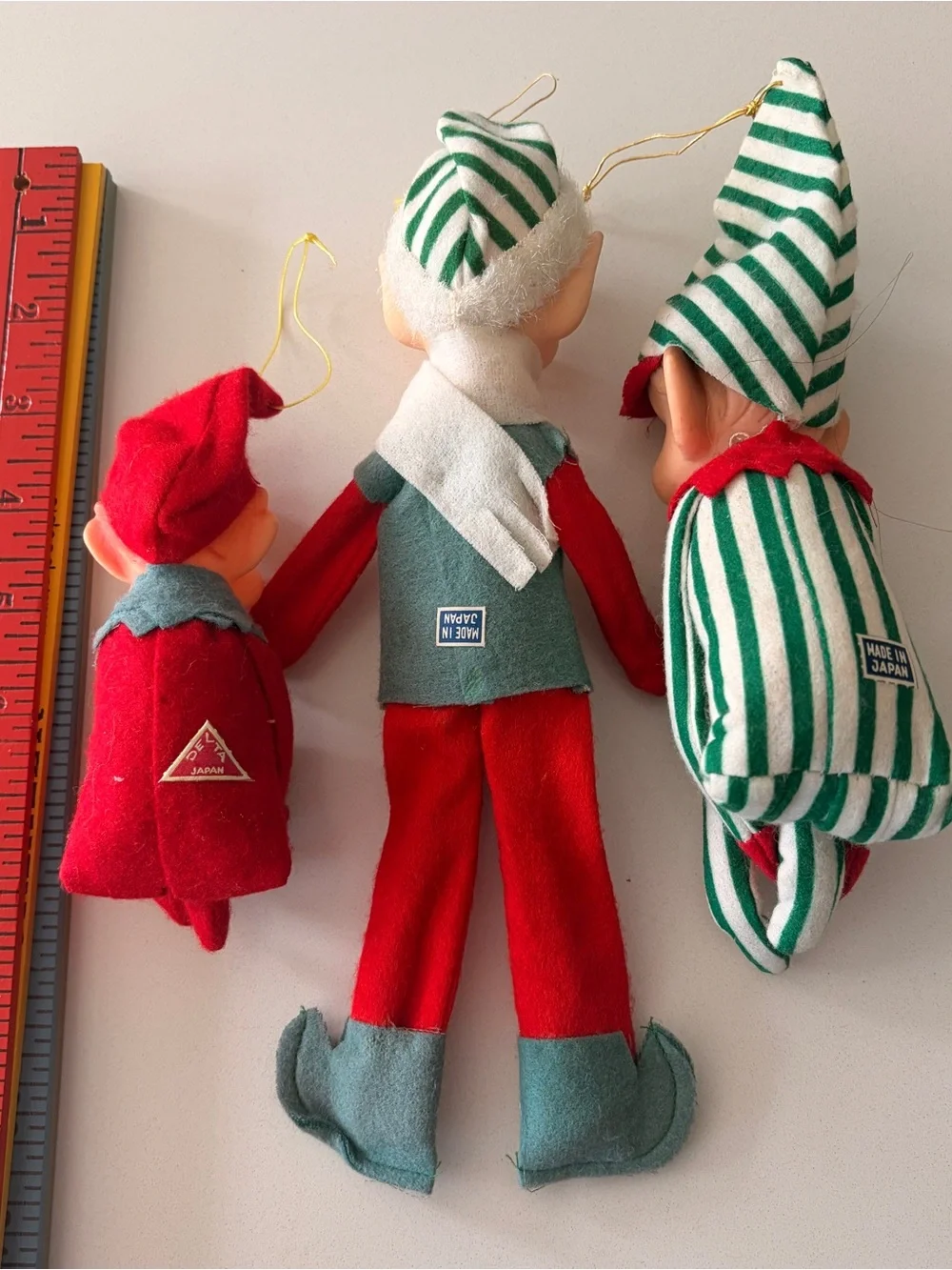 Vintage 1950s Pixie Elves Set of 3